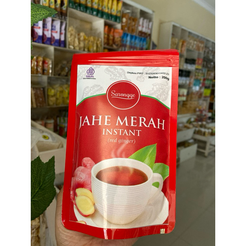 

Jahe Merah Instan Sarongge