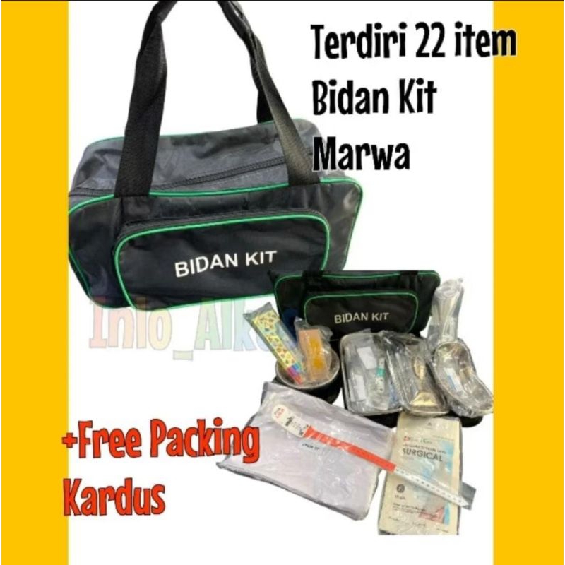 Bidan Kit Marwa / kit Bidan / Perlengkapan Bidan
