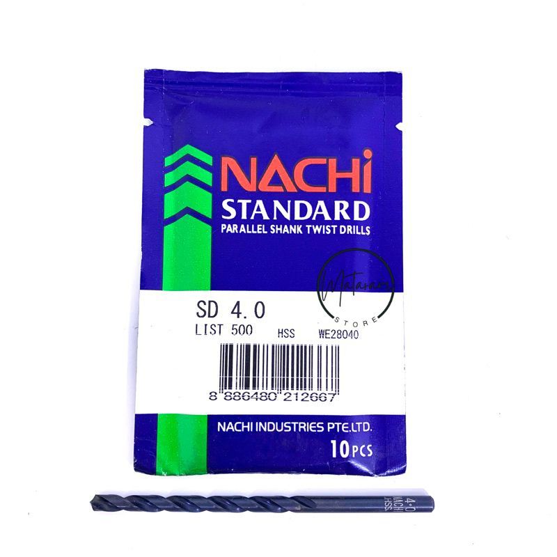 NACHI 4.0 , 4.5 MM / MATA BOR BESI NACHI 4.0 , 4.5 MM - 4.0 mm
