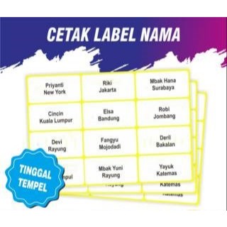 

CETAK LABEL NAMA UNDANGAN - LABEL UNDANDANGAN 103 - STIKER LABEL NAMA