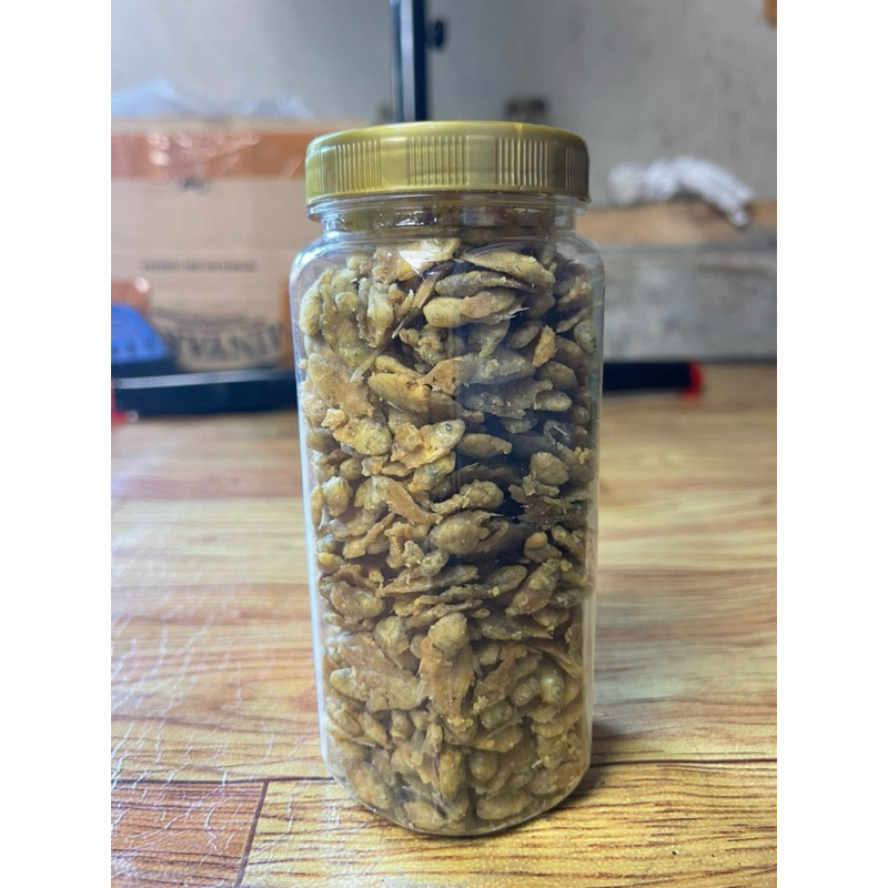 

pepetek / baby fish crispy isi 250gr toples panjang