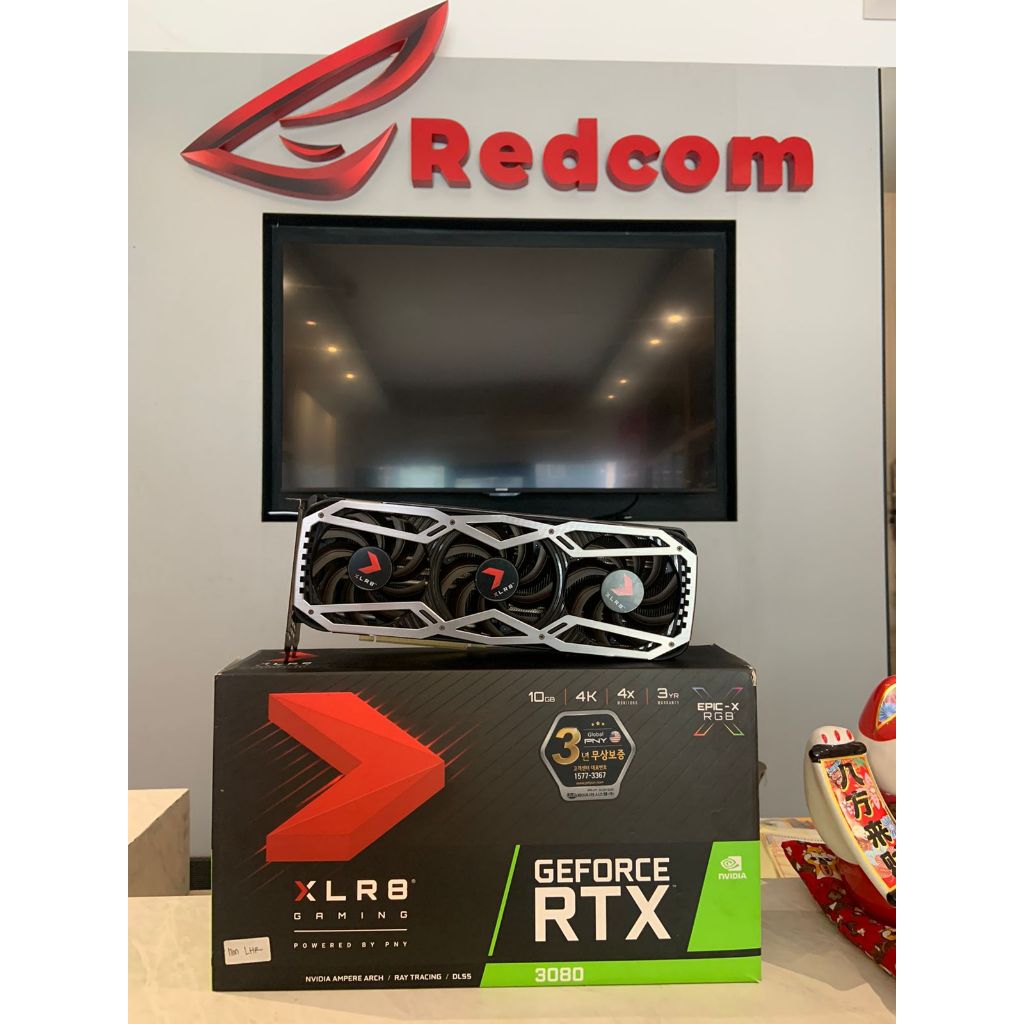 VGA NVIDIA PNY GeForce RTX 3080 / RTX3080 10GB XLR8 Gaming UPRISING EPIC-X 2ND