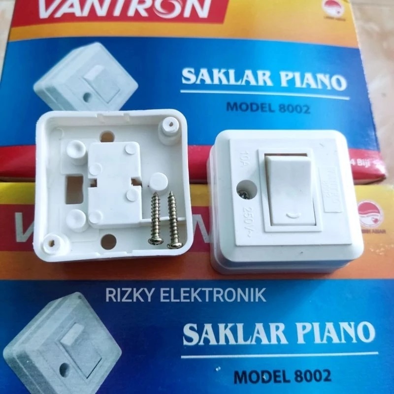 Saklar Engkel OB Outbow Segi Piano On/Off Kualitas Bagus 8002