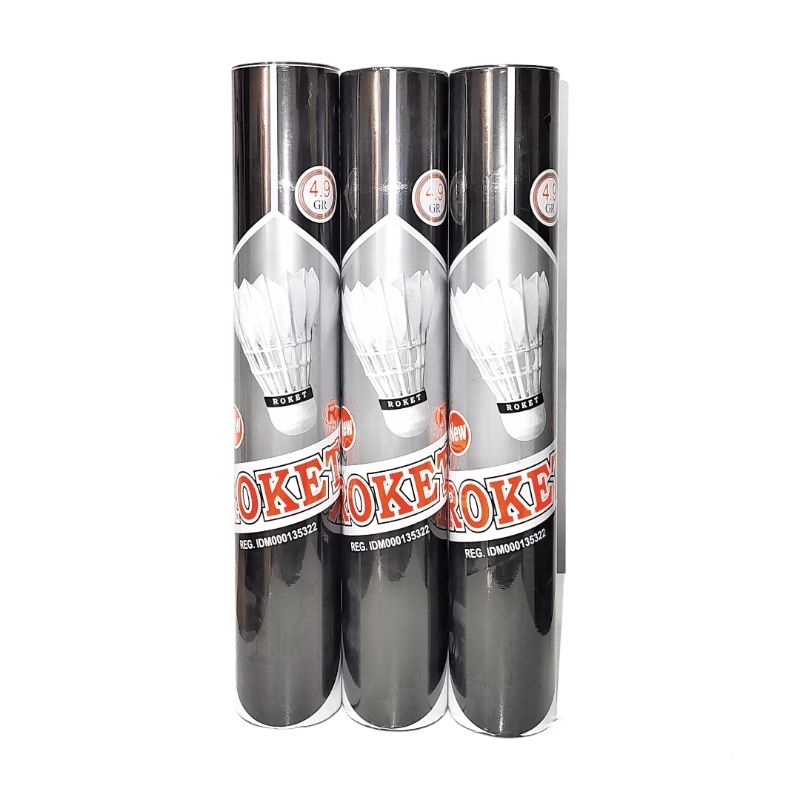 shuttlecock roket hitam