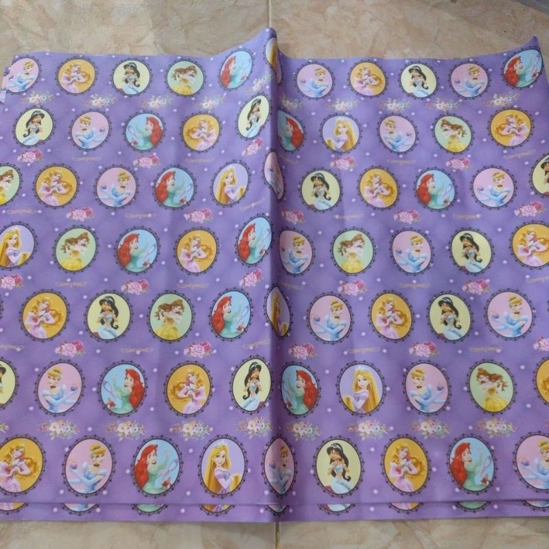 

kertas kado doff gambar princess karakter