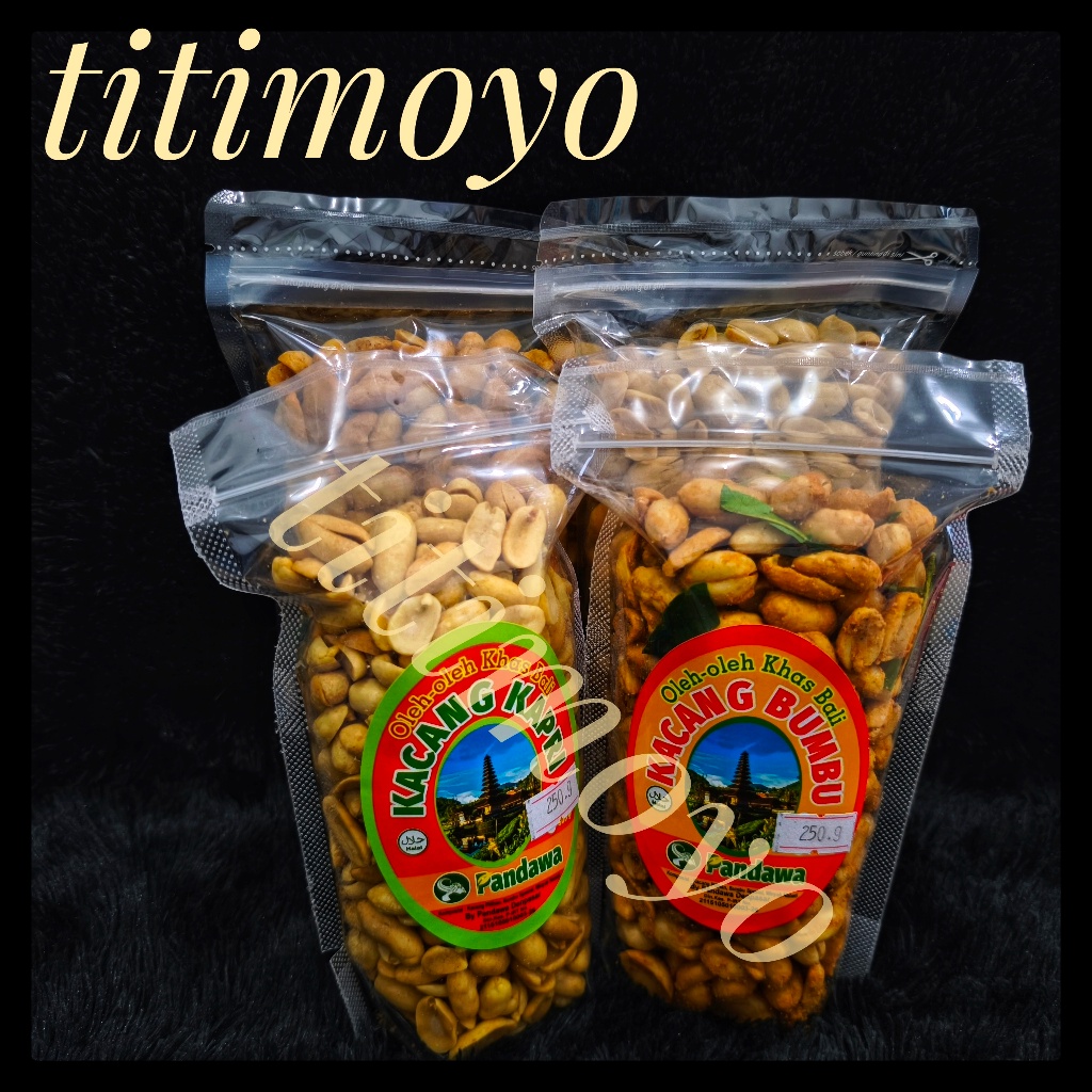 

Kacang Bali "PANDAWA" Kacang Kapri dan Bumbu Kemasan Standing Pouch