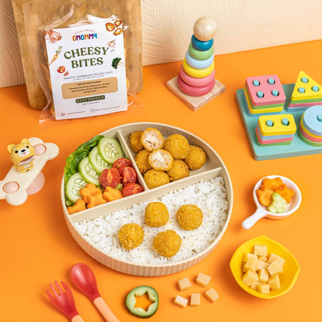 

CHEESY BITES Nugget Udang Ayam Isi Keju Mozzarela isi 250 gr