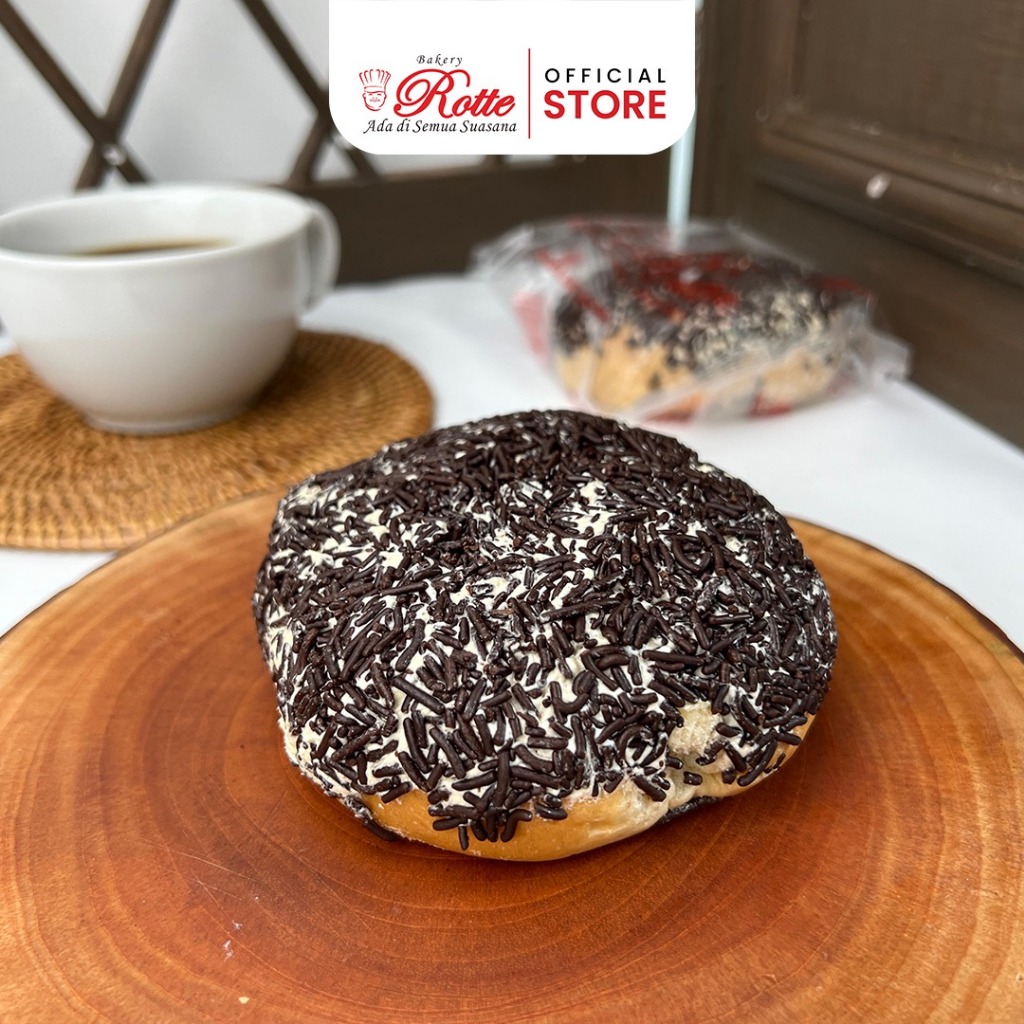 

Roti Coklat Spesial Satuan Rasa Coklat Meses Rotte Factory Harau Sumatra Barat Ukuran 50 Gram