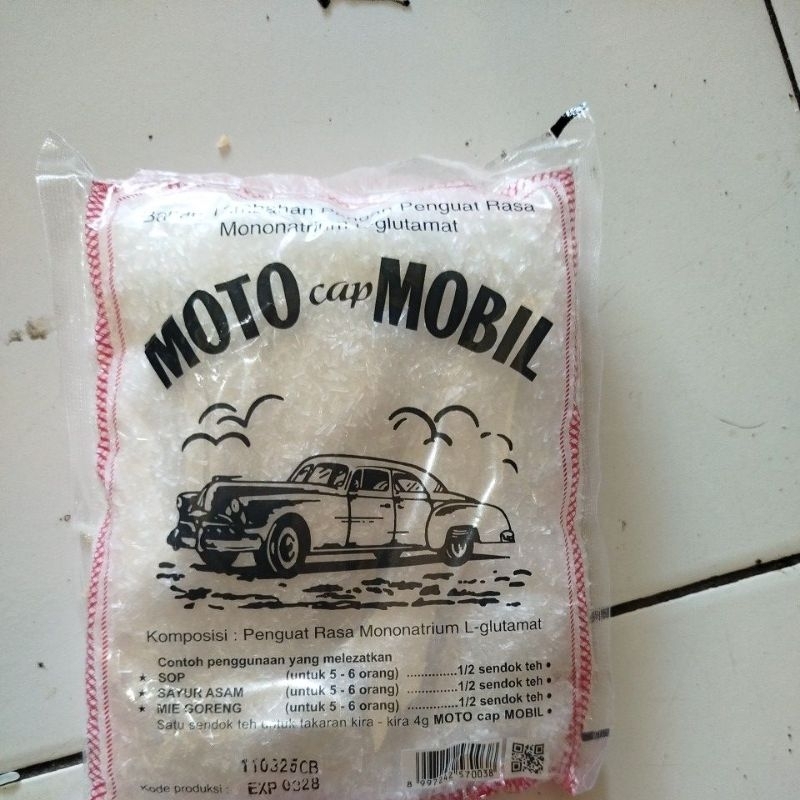

Micin / pemyedap rasa ajinomoto 250 gr