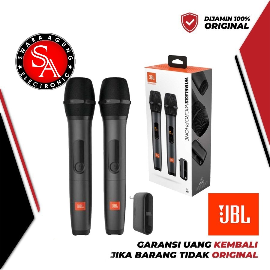 JBL Partybox Wireless Mic Set 2 Mic ( Garansi Resmi )