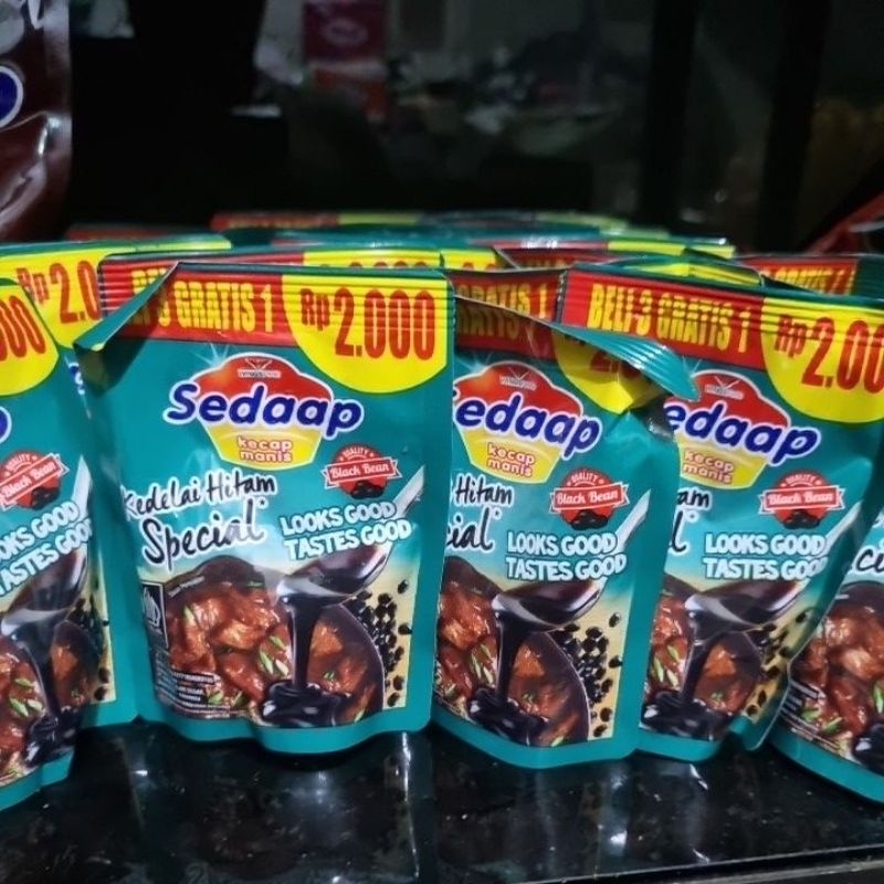 

kecap sedaap kemasan ekonomis 77 gr