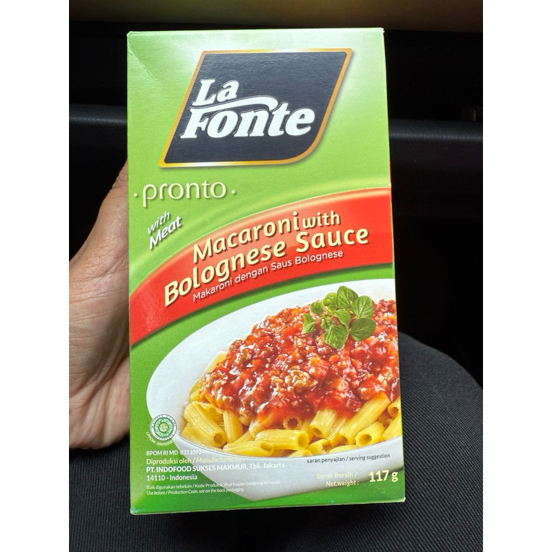 

La Fonte Pronto 117g