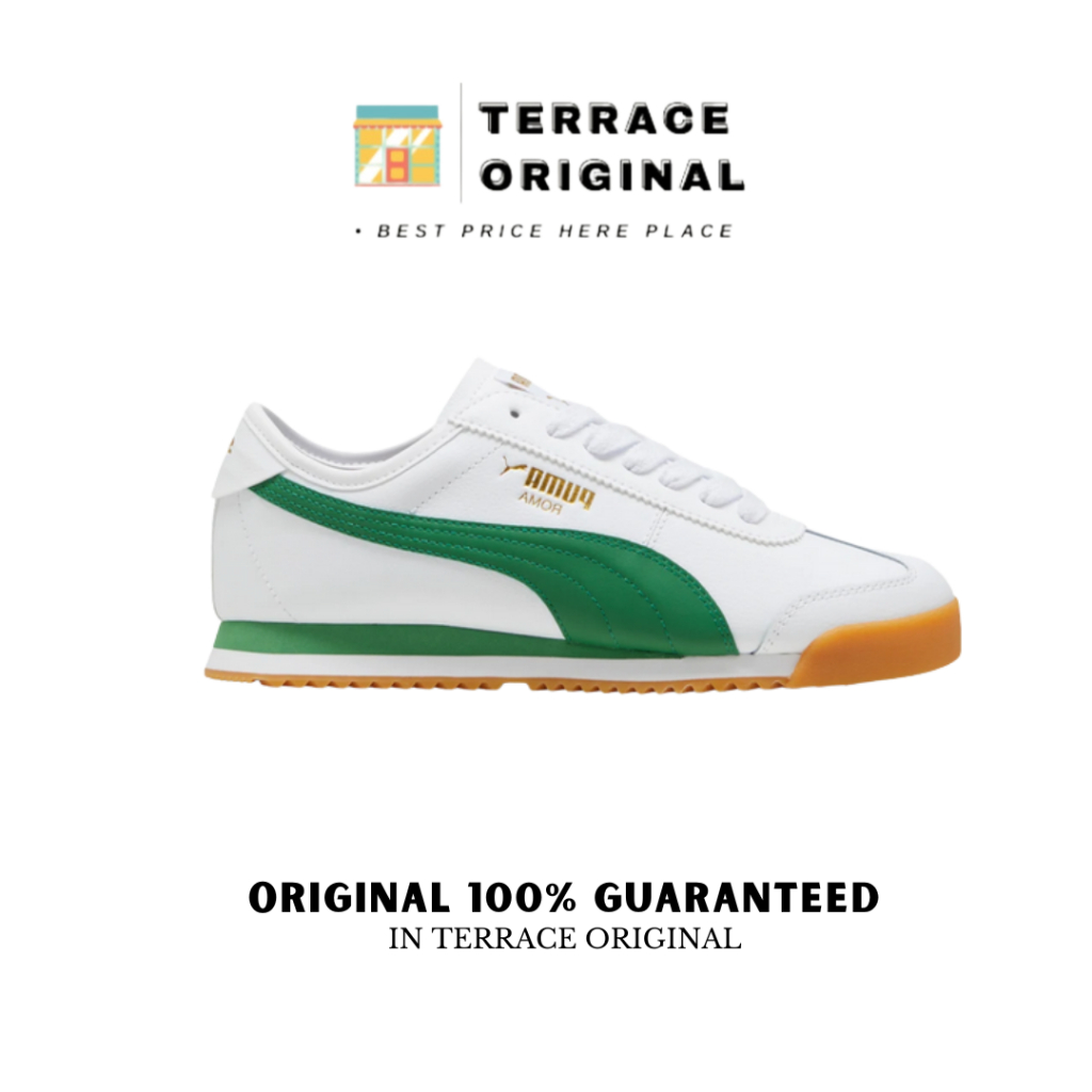 Sepatu Puma Roma Archive Green