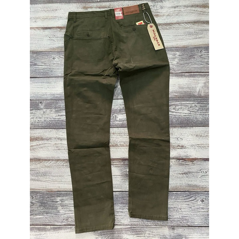 NEW Levis Original Pants Banyak Warna (HIJAU GREEN OR EMERALD MATCHA GREEN TEA VERSION) Chinos 501 P