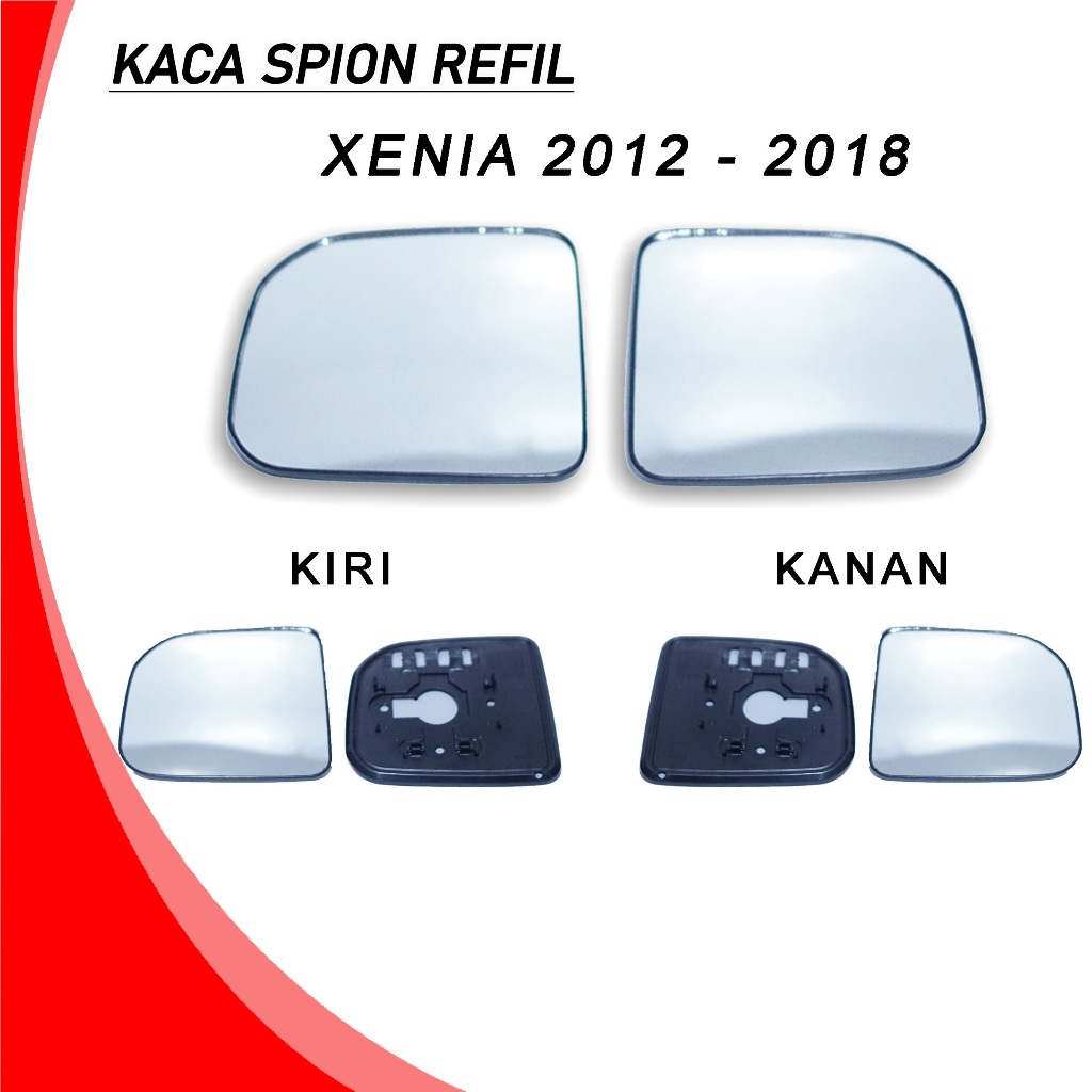 Kaca Spion Mobil  Xenia 2012-2018 Set Kanan Kiri