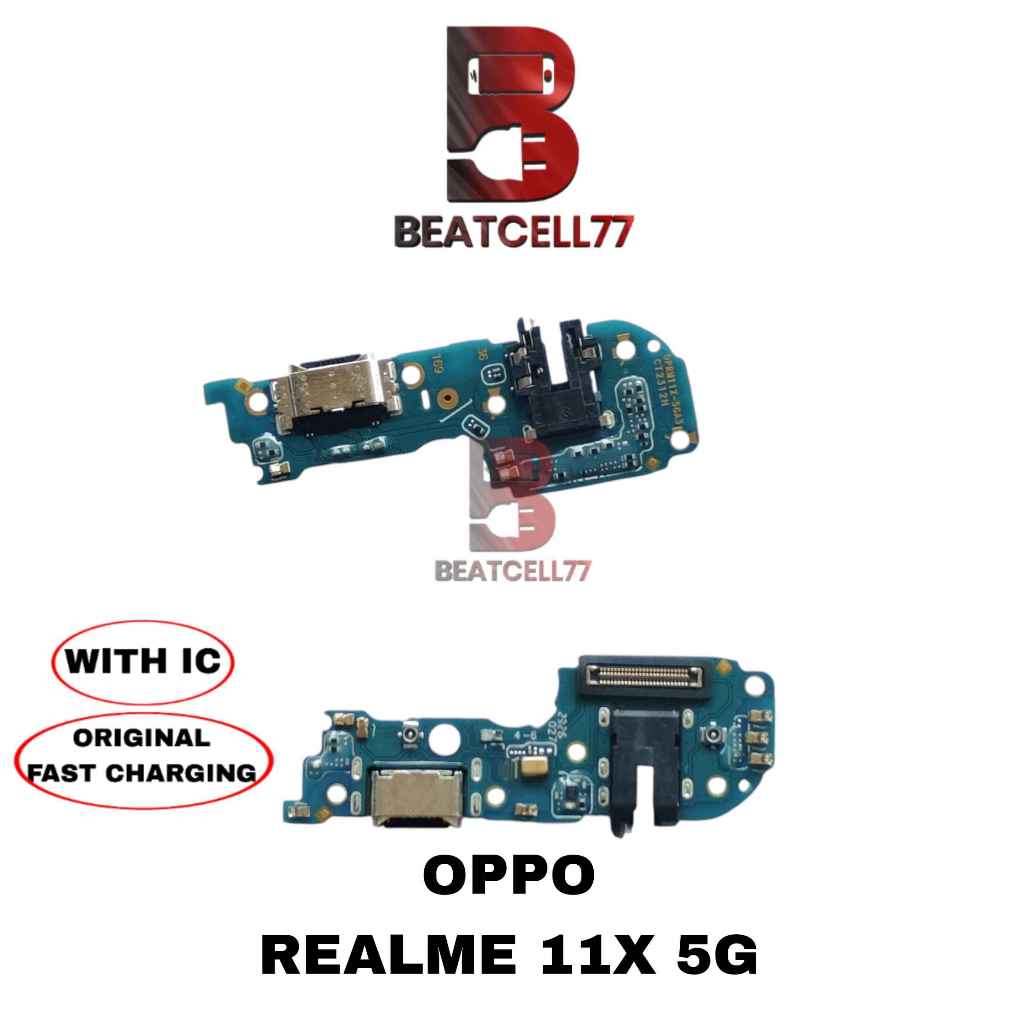 Konektor Charger Realme 11x 5G Papan Pcb