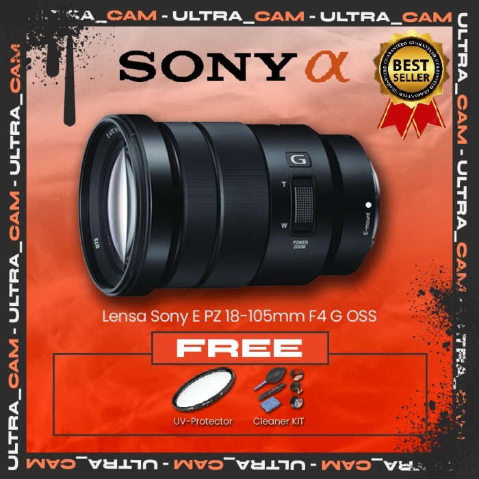 LENSA SONY E PZ 18-105MM F4 G OSS / SONY E PZ 18-105MM F/4 G OSS