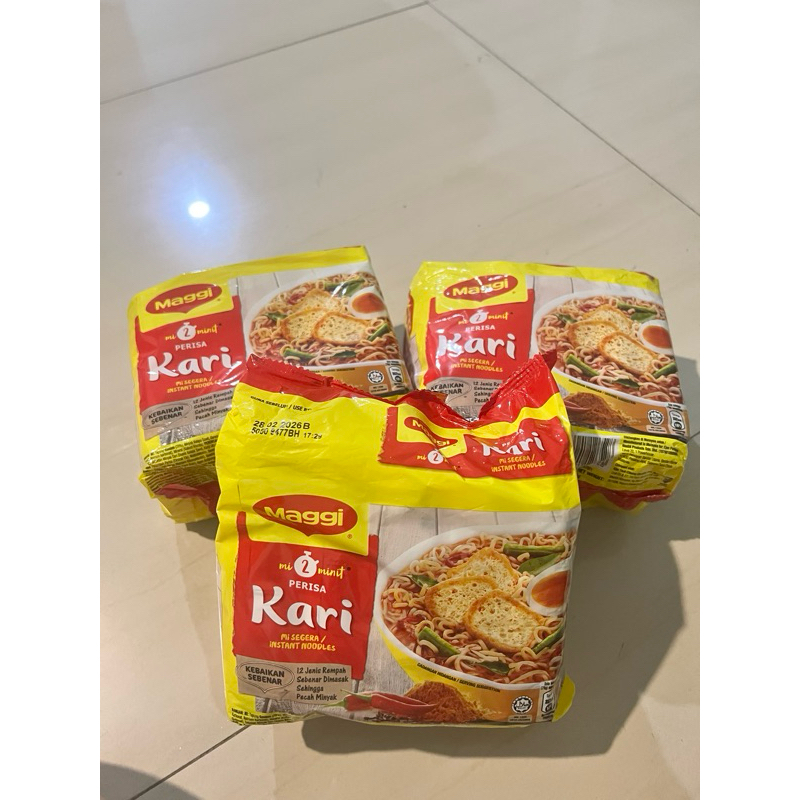 

Maggi Mie Kari isi 5 / Mie instant