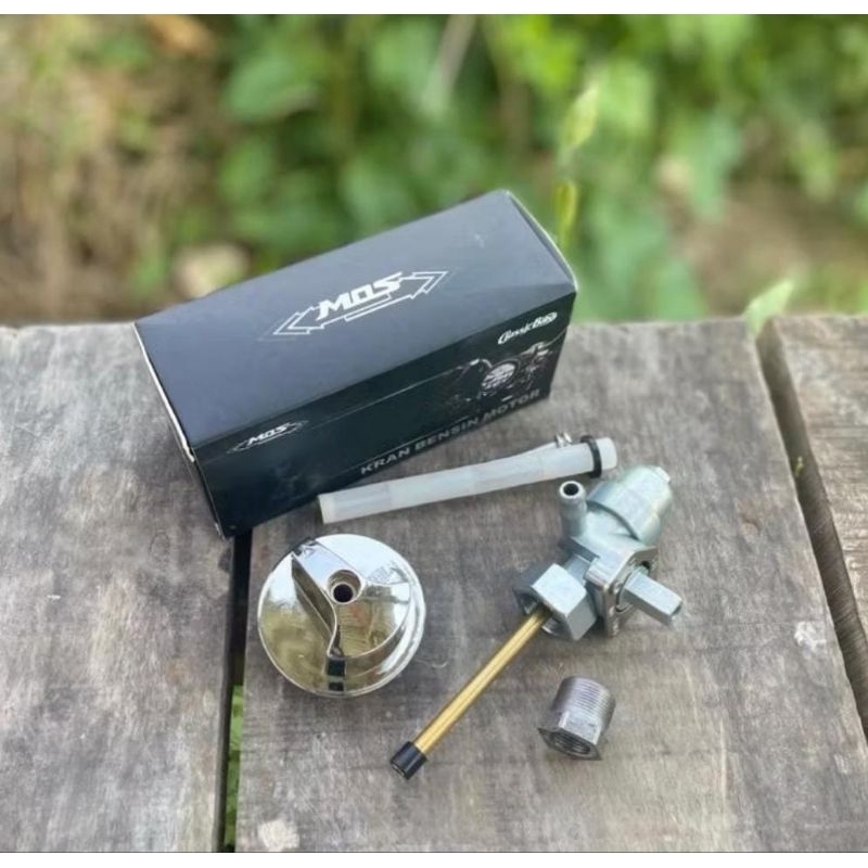 Kran tirev set adaptor kran bensin tiger kran tengki tiger set drat kran