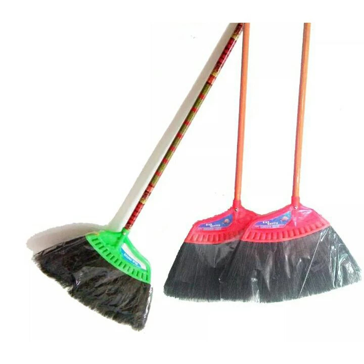 Sapu lantai/Sapu ijuk/Sapu rayung/Sapu ijuk gagang kayu Murah meriah