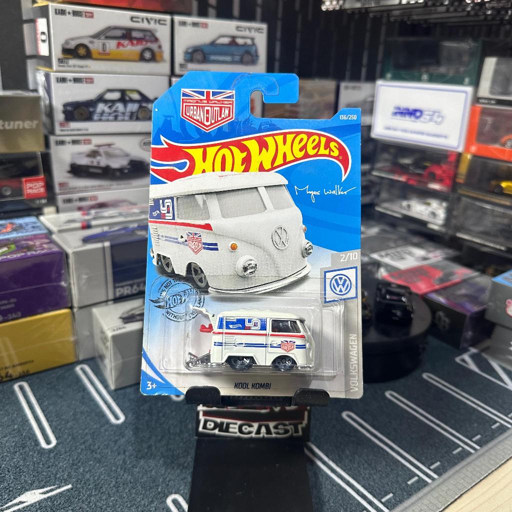 Hot Wheels Kool Kombi Urban Outlaw White Putih