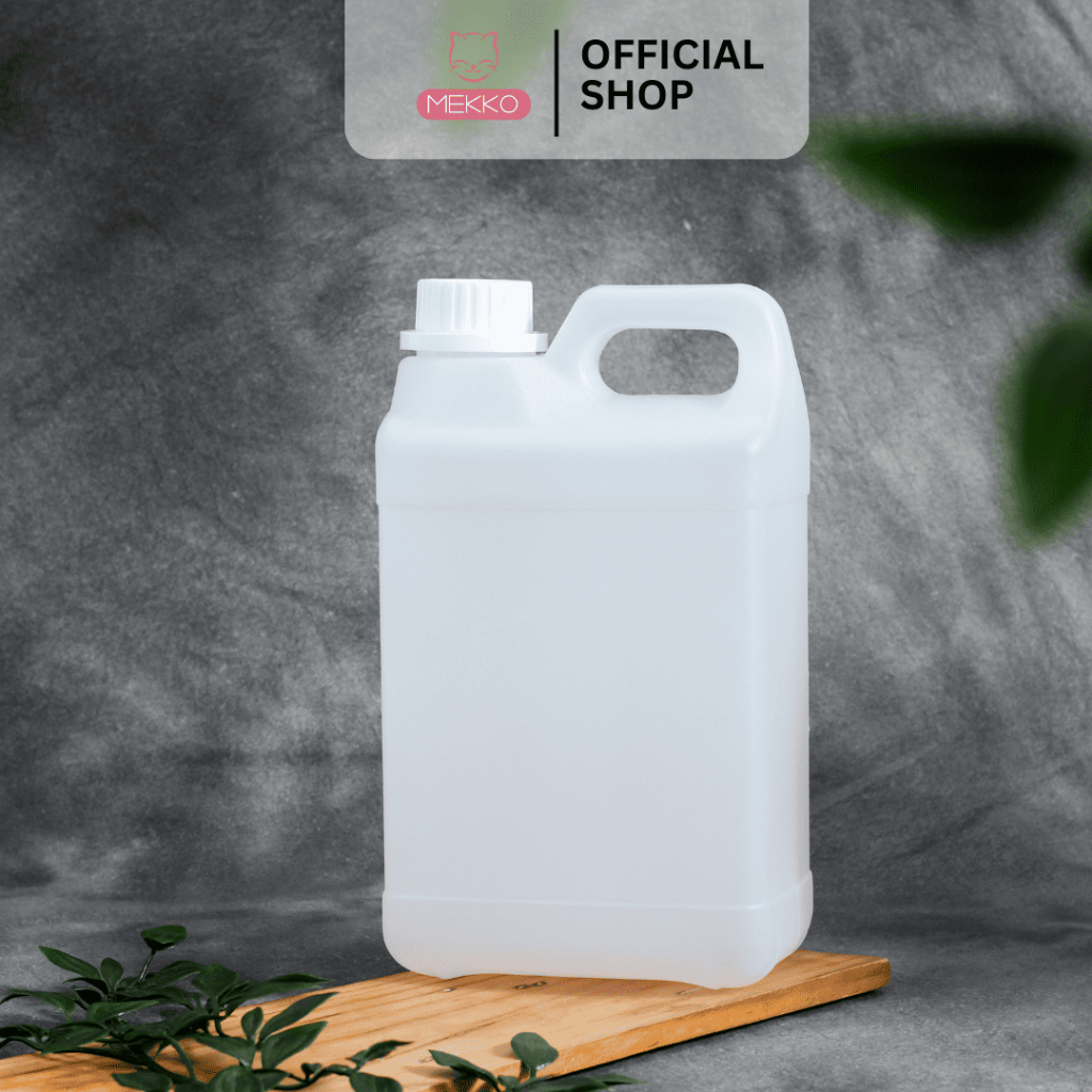 Jerigen 2 Liter HDPE Food Grade Natural merek MT