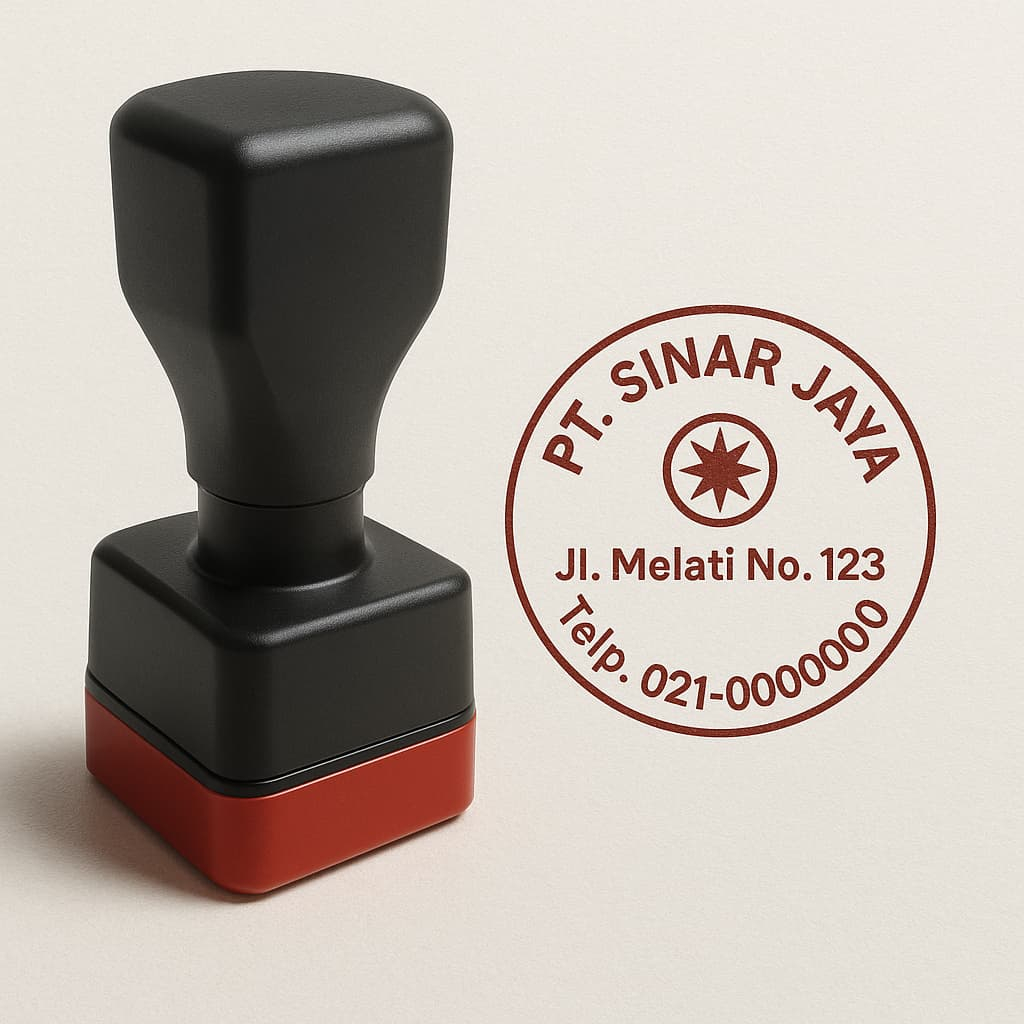 

STEMPEL FLASH/KAYU UKURAN CUSTOM
