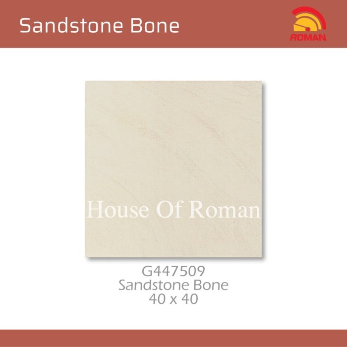 ROMAN KERAMIK Sandstone Bone 40x40 G447509 ROMAN KERAMIK