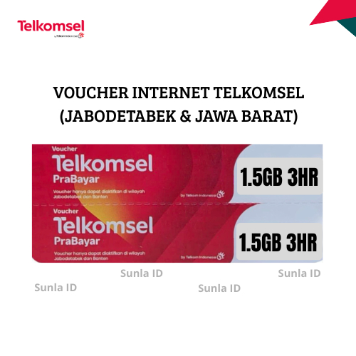 Voucher Telkomsel 1,5GB | 3 Hari