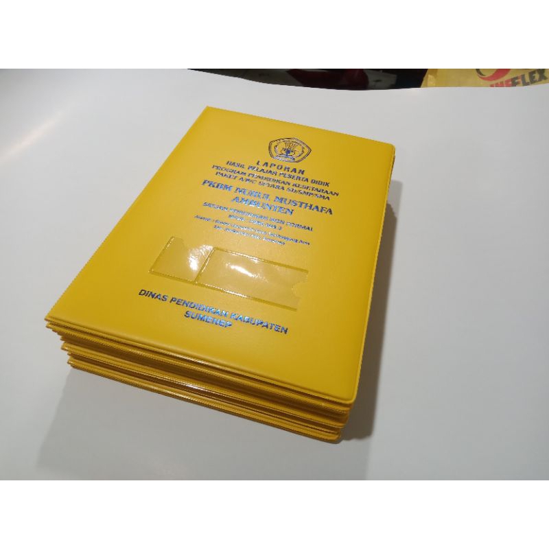 

rapot map isi 28 lembar