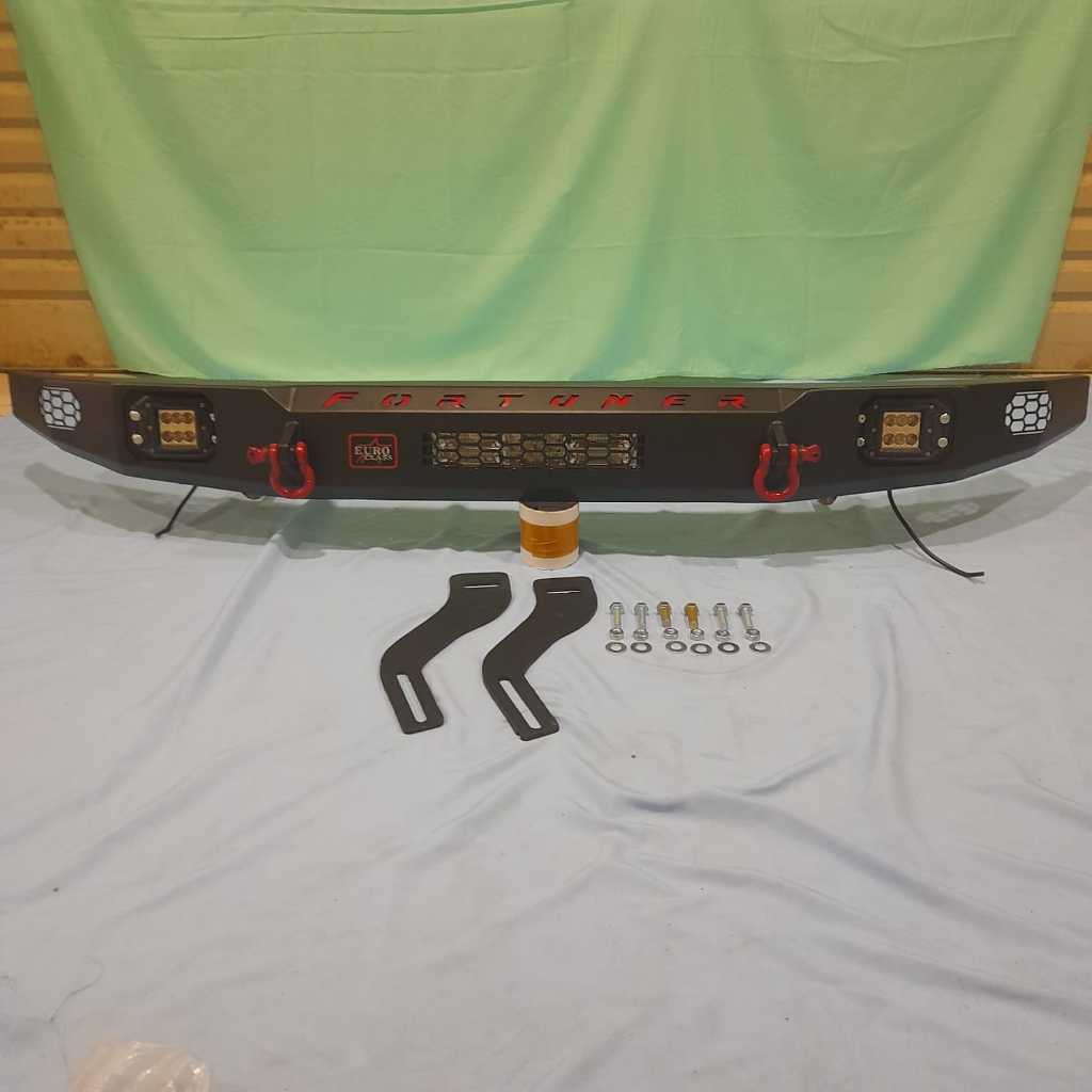 Towing Depan Tanduk Depan Custom Mobil Fortuner 2012 - 2015 Emboss