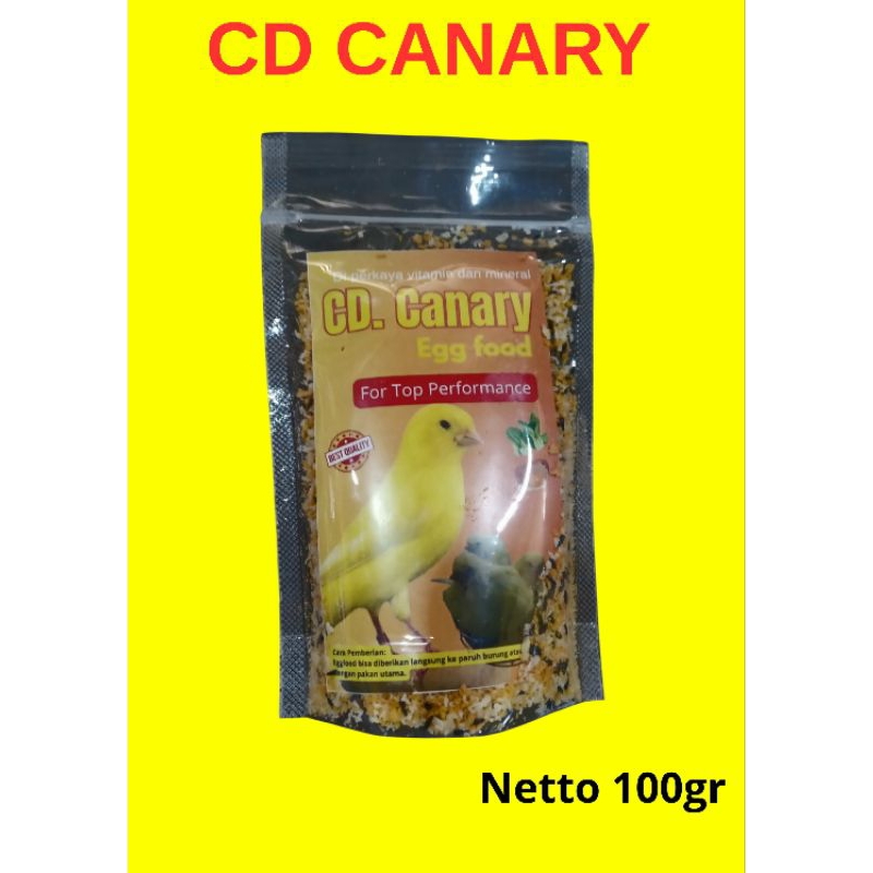 pakan cd canary kenari eggfood