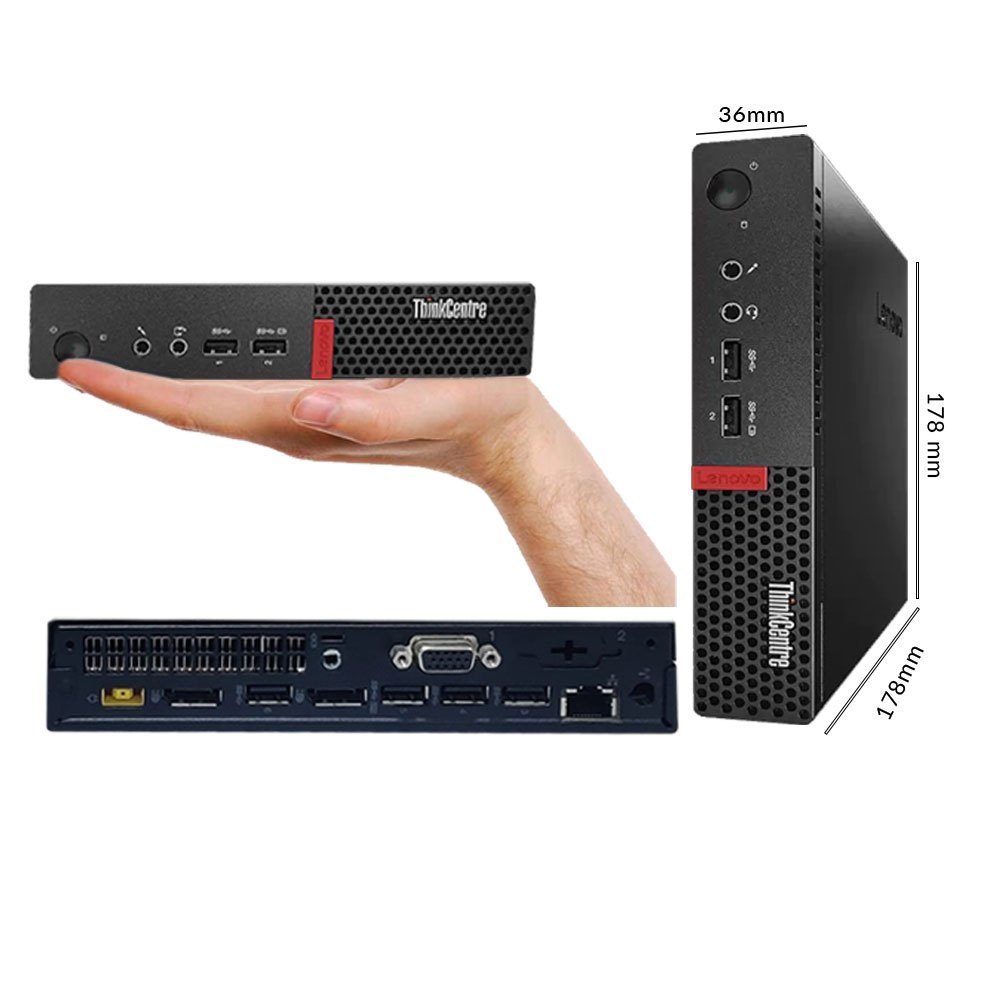 Pc mini Tiny Lenovo Thinkcentre M710q Intel Core i7 7700 7th/Ram ddr4 16gb/Ssd 512gb/Garansi 1tahun