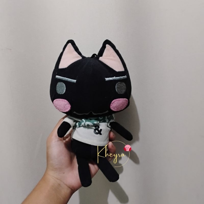 Boneka Toro Inoue Hitam Original Brand Pudar