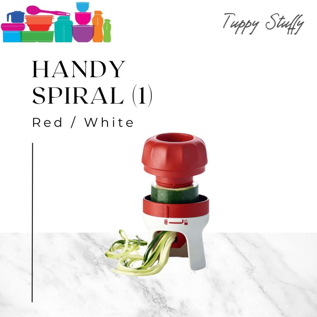 Tupperware Handy Spiral (1) | Alat pemotong buah dan sayur berbentuk spiral tupperware