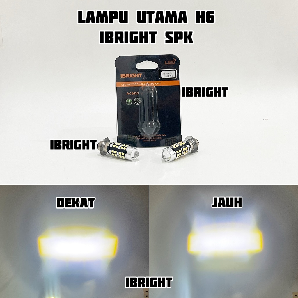 KLSUS IBRIGHT H6 SPK - Lampu Utama H6 Led