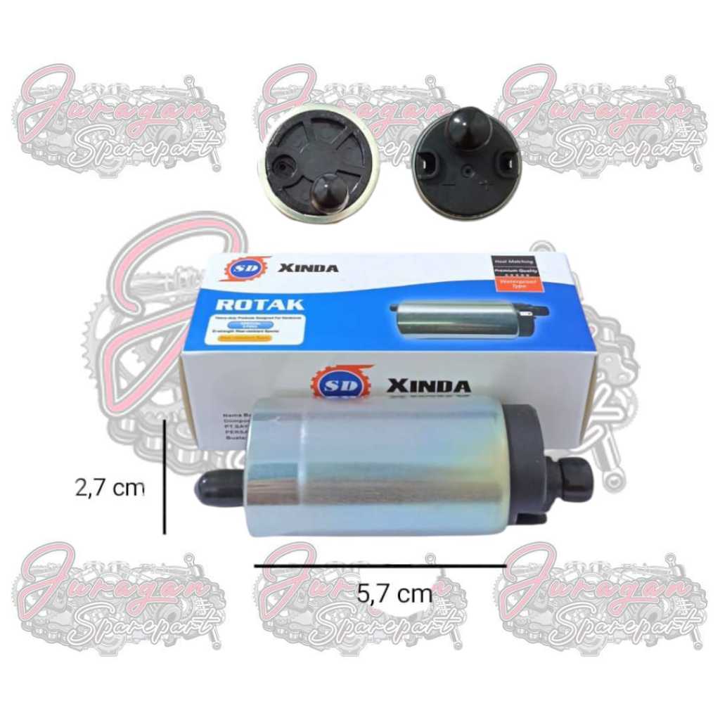 Rotak Dinamo Pompa Beat FI Esp 2018 Bensin / Fuel Pump Merk Xinda