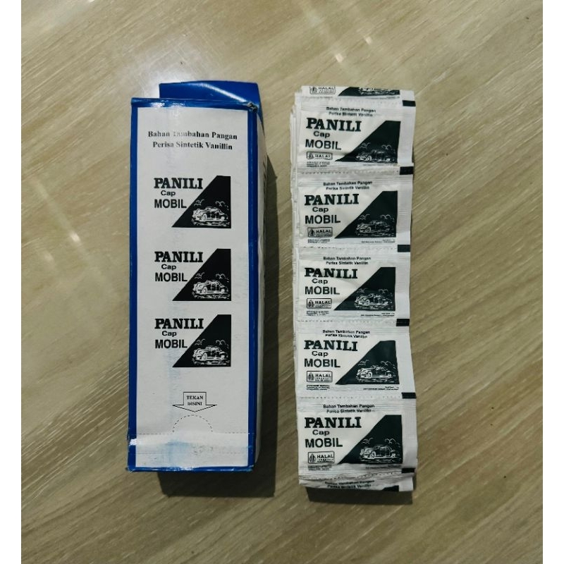 

Panili Vanili Sachet Cap Mobil