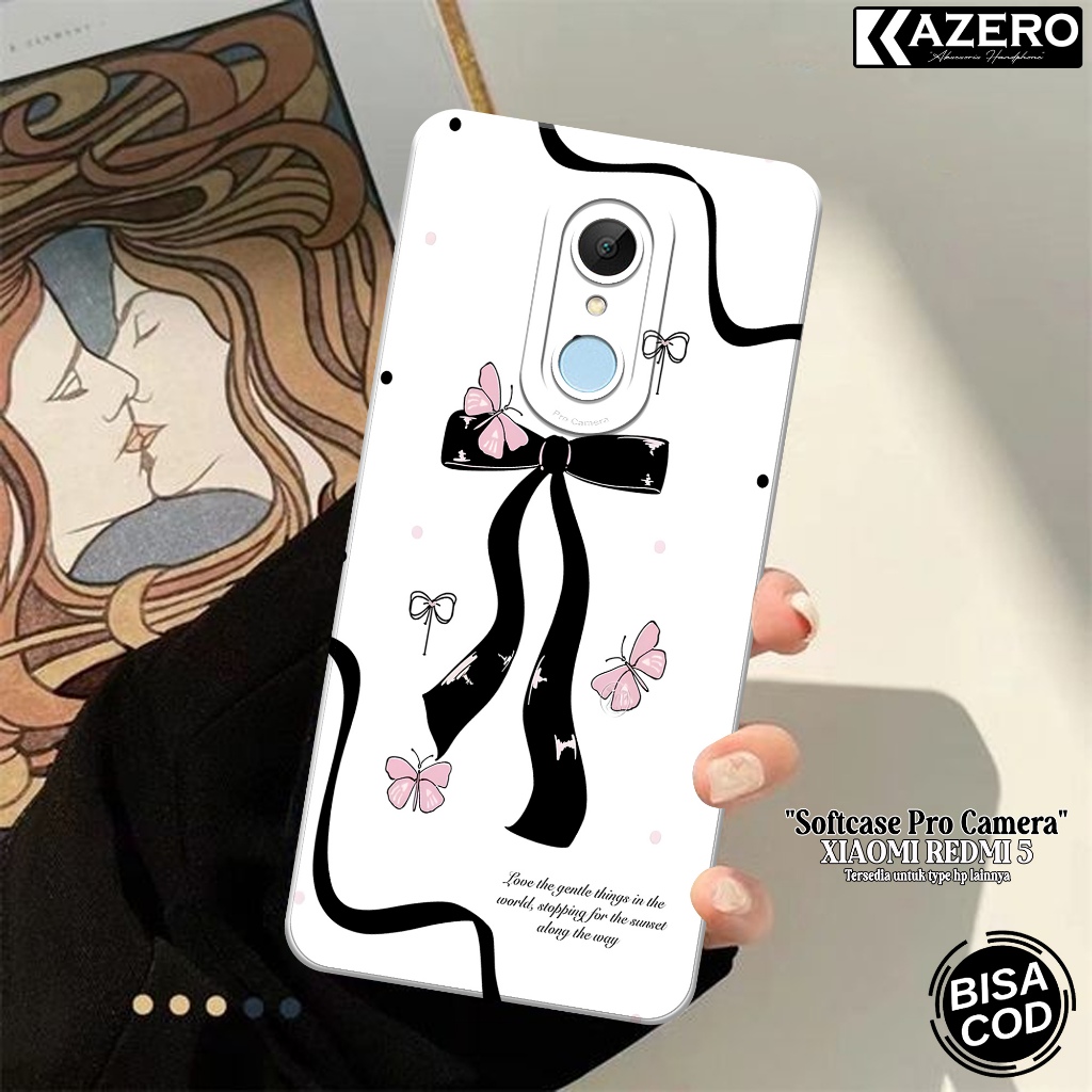 Softcase XIAOMI REDMI 5 Fashion Case Aesthetic Case Hp XIAOMI REDMI 5 Silikon Pro Camera Kesing XIAO