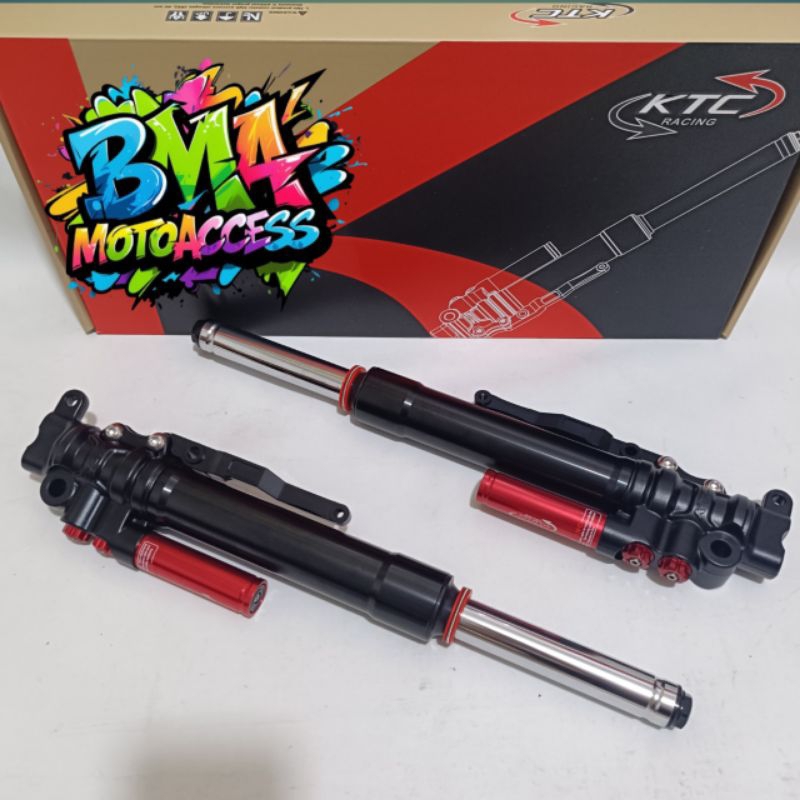 SHOCKBREAKER DEPAN KTC MATRIX - VARIO / BEAT / SCOOPY / GENIO / SHOCK DEPAN KTC MATRIX 440MM - VARIO