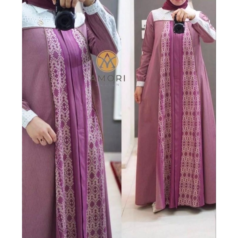baju gamis perempuan merk amori