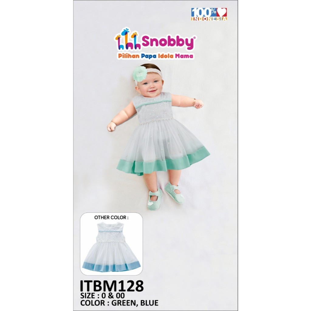 Snobby Dress Baby ITBM128 Dress Safirra / Dres Anak