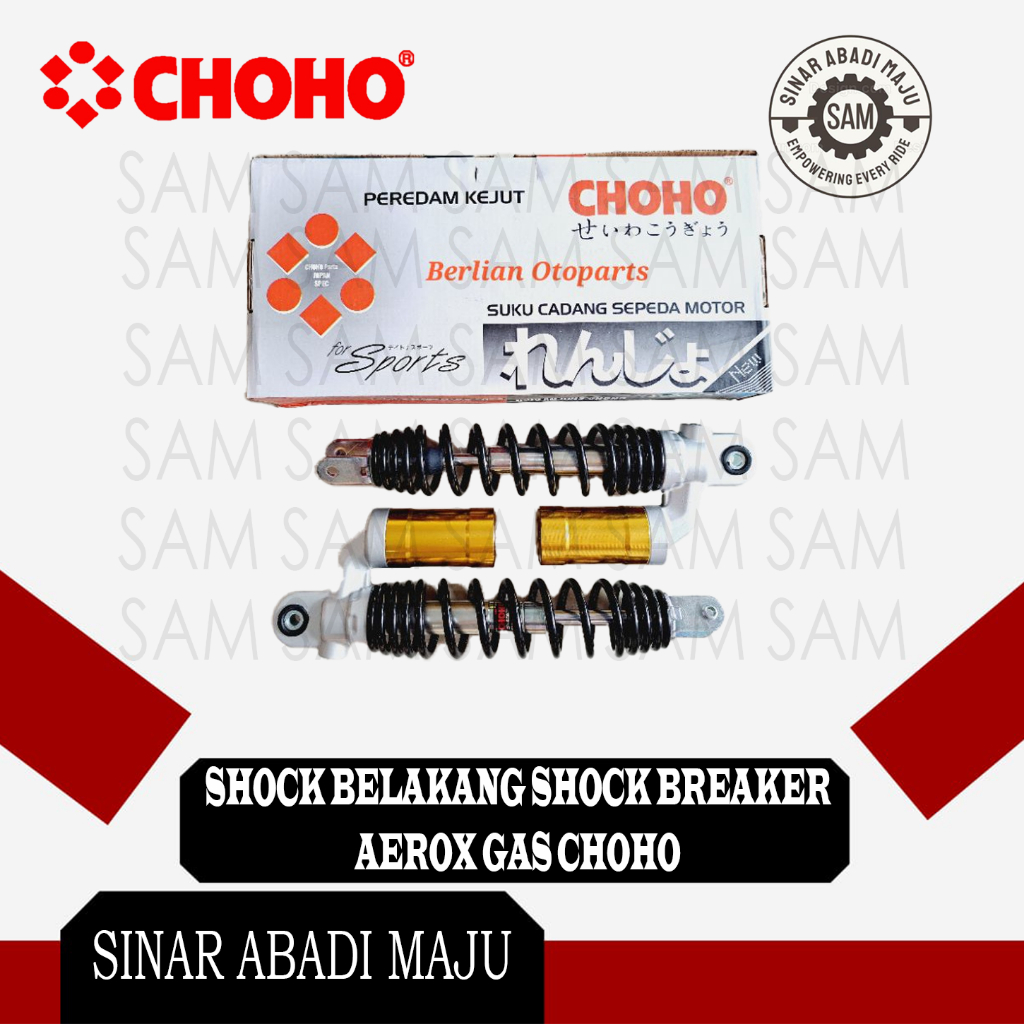 SHOCK BELAKANG SHOCK BREAKER AEROX GAS CHOHO