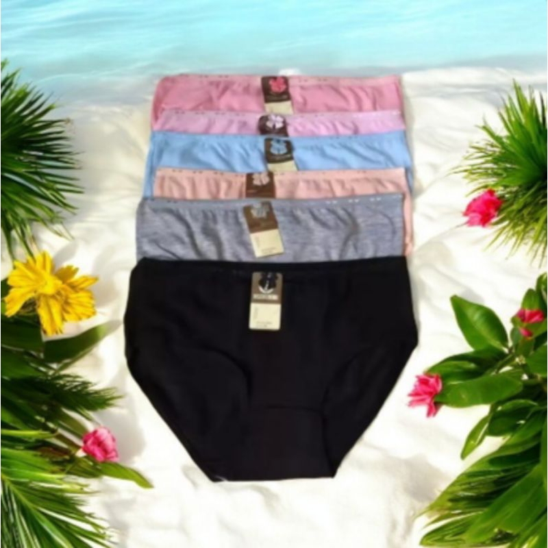 cuci gudang CD wanita isi 6 pcs