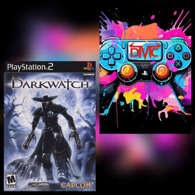 KASET PS2 DARKWATCH FAT DAN SLIM
