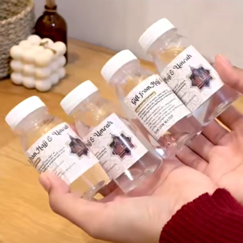 

Air zam zam asma alhusaini 60ML ASLI ORIGINAL 100% TANPA CAMPURAN