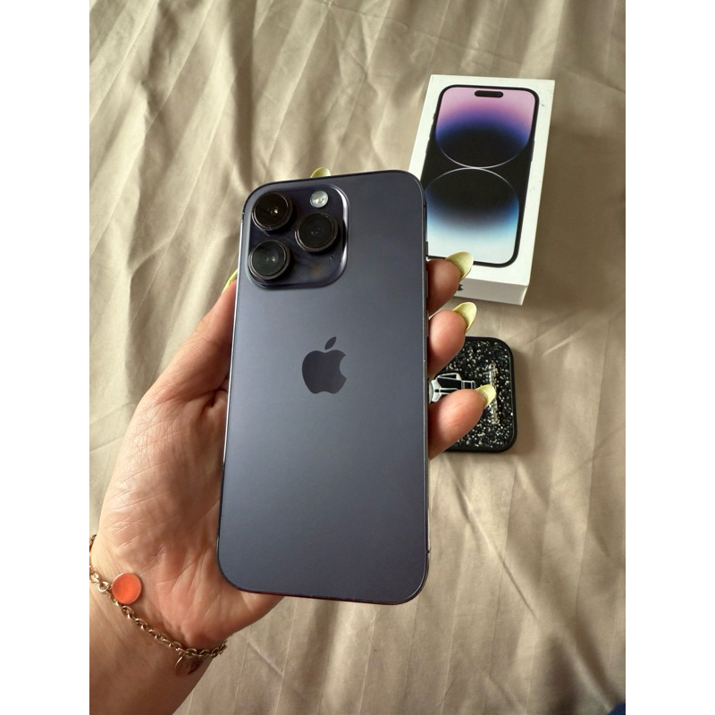 IPHONE 14 PRO 128Gb GARANSI IBOX FULL SET INCLUDE INVOICE IBOX