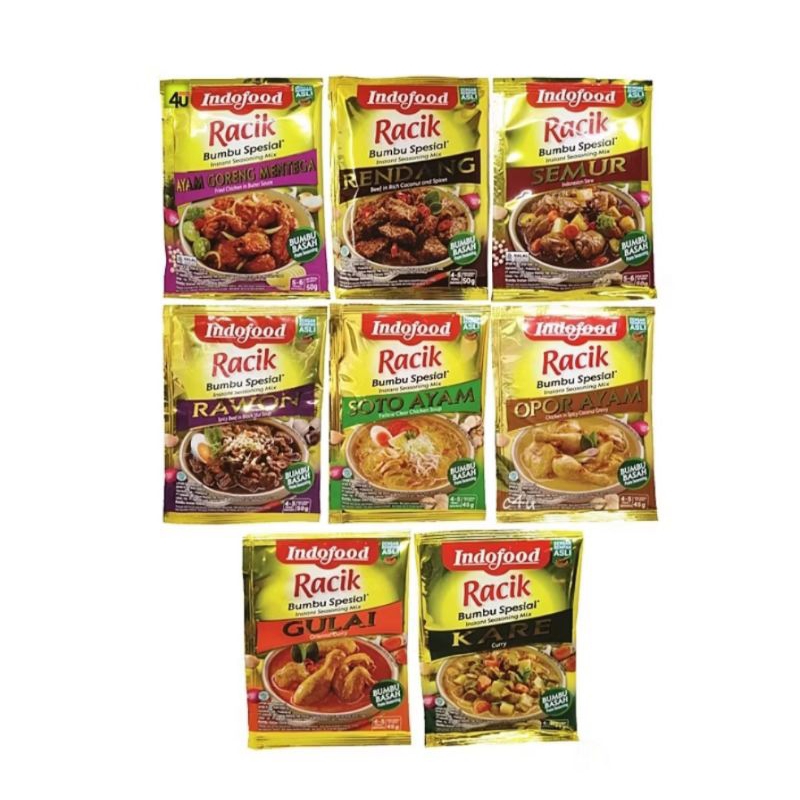 

INDOFOOD RACIK BUMBU SPECIAL - ALL VARIANT Rendang/Gulai/Kare/Soto Ayam/Opor Ayam
