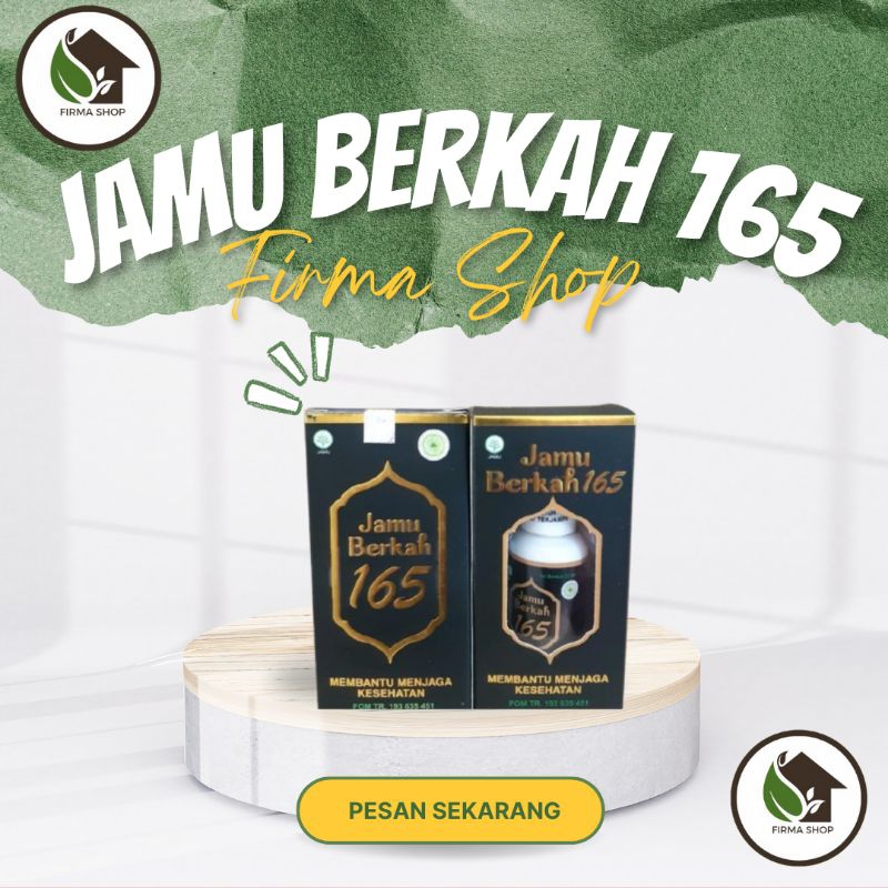 

Jamu tetes berkah 165 Original herbal tetes berkhasiat - isi 1 Botol