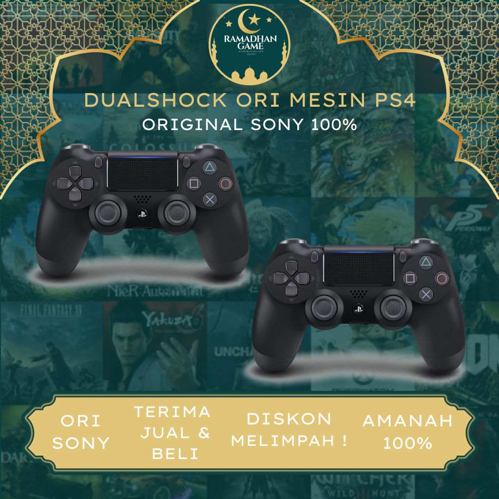 STICK ORI MESIN PS4 / DUALSHOCK PS4 / STICK OM PS4 COPOTAN